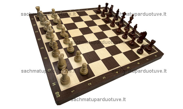 Turnyriniai šachmatai Nr. 6 (WENGE)