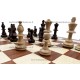 Staunton Nr. 5 šachmatai dėžutėje (pilki)